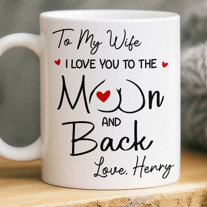 Custom Mug - Personalized Anniversary Wedding Gifts For Husband And Wife, Him And Her - Your Smile Finds Me Always