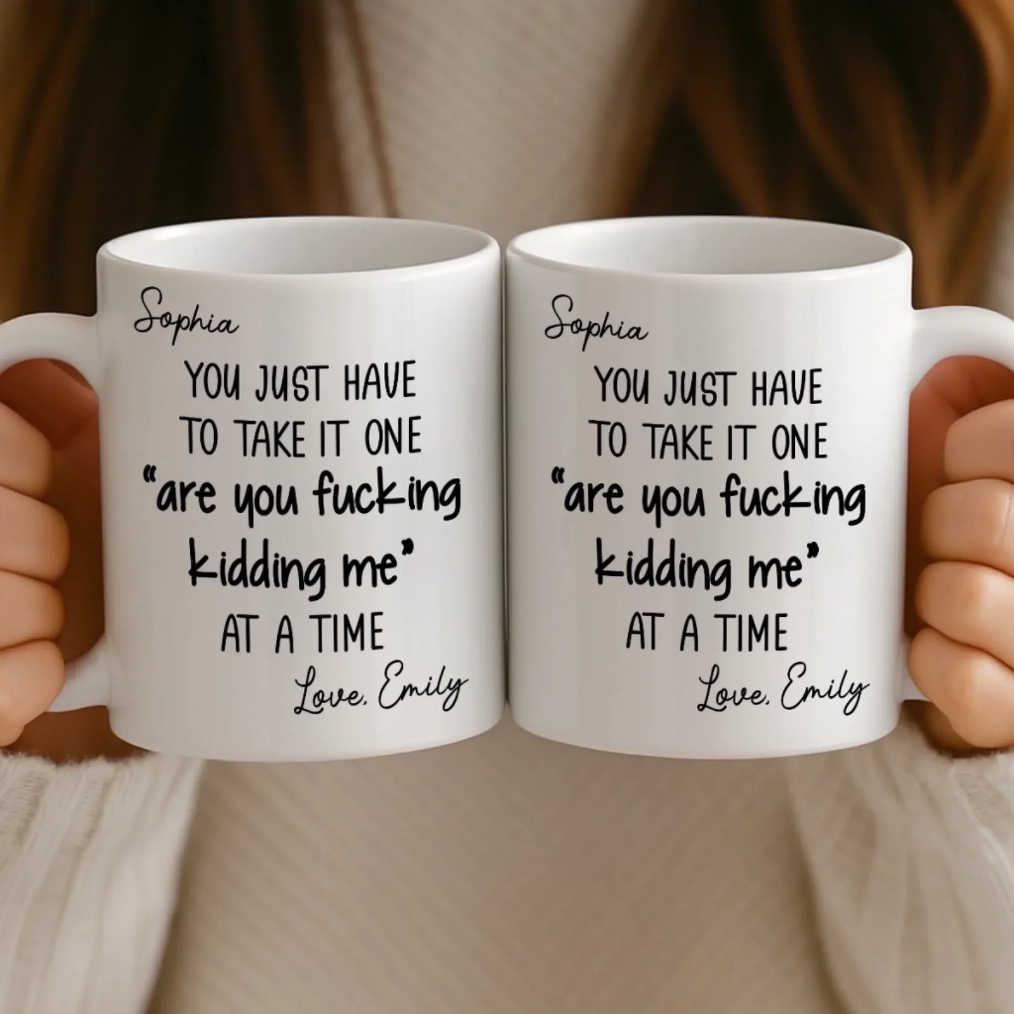 Custom Mug - Personalized Birthday Gifts For Coworker, Work Bestie - We Make Workdays Feel Better