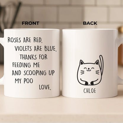 Custom Mug - Personalized Birthday Gifts For Cat Lovers, Cat Mom And Dad - My Cats Own Me