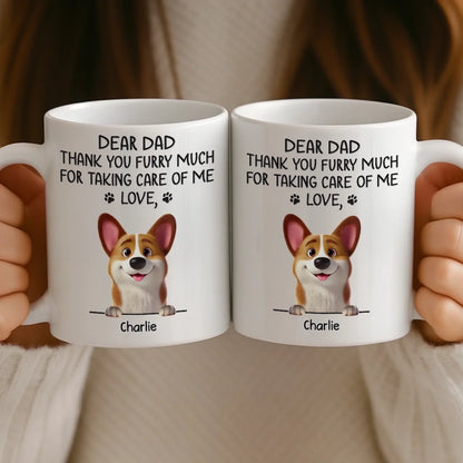 Custom Mug - Personalized Birthday Gifts For Dog Lovers, Dog Dad And Mom - Easily Distracted By Dogs