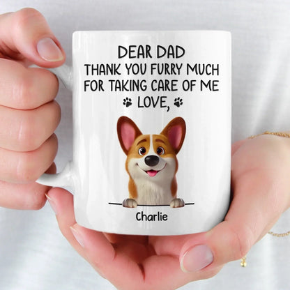 Custom Mug - Personalized Birthday Gifts For Dog Lovers, Dog Dad And Mom - Easily Distracted By Dogs