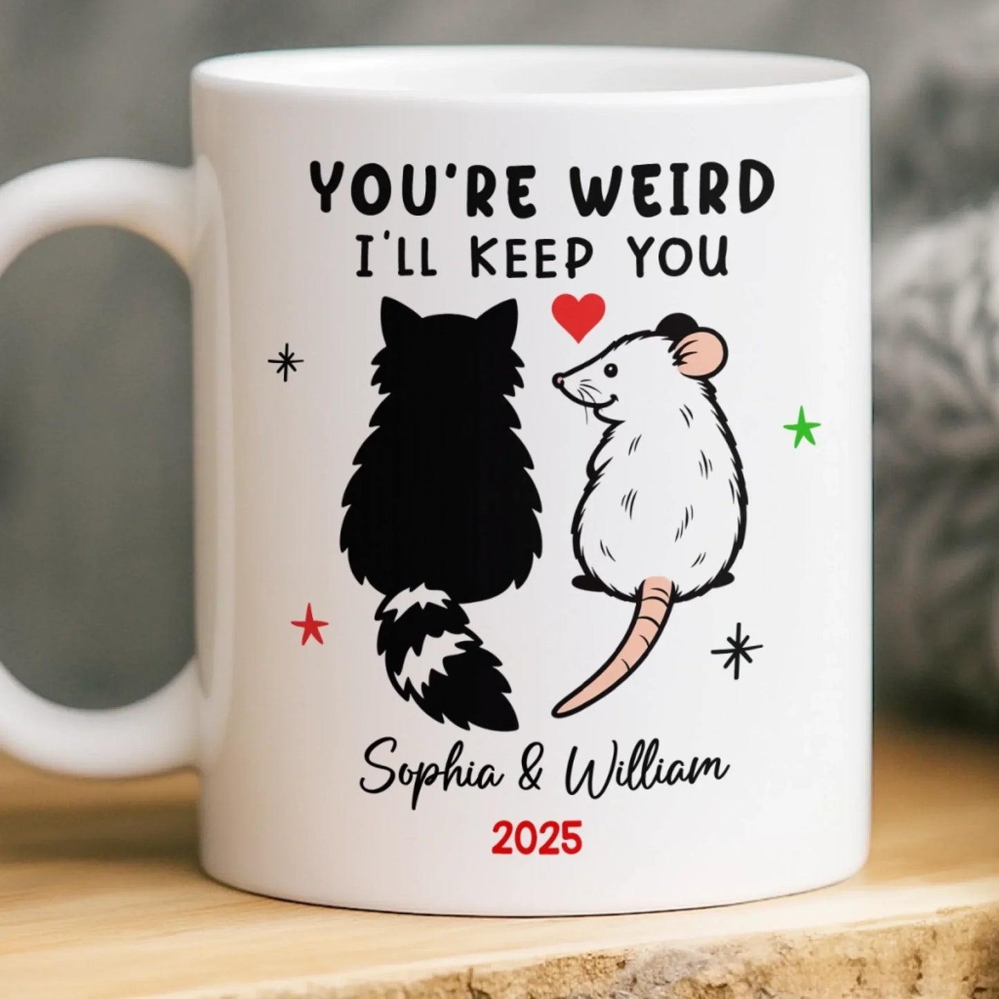 Custom Mug - Personalized Anniversary Wedding Gifts For Husband And Wife, Him And Her - Better Together, Always And Forever