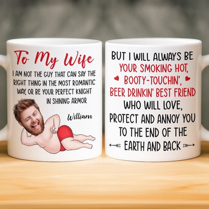 Custom Photo Mug - Personalized Anniversary Wedding Gifts For Husband And Wife, Him And Her - Every Day With You