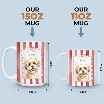 Custom Photo Mug - Personalized Christmas Birthday Gifts For Dog Cat Lovers, Dog Dad And Mom, Cat Owners - Sweetest Companion