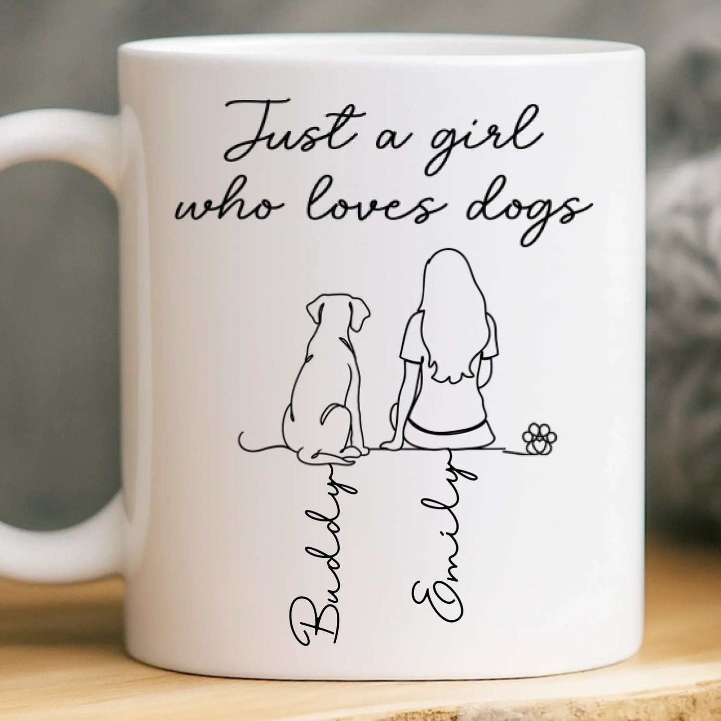 Custom Mug - Personalized Birthday Gifts For Dog Cat Lovers, Dog Dad And Mom, Cat Owners - My Pets My Happiness