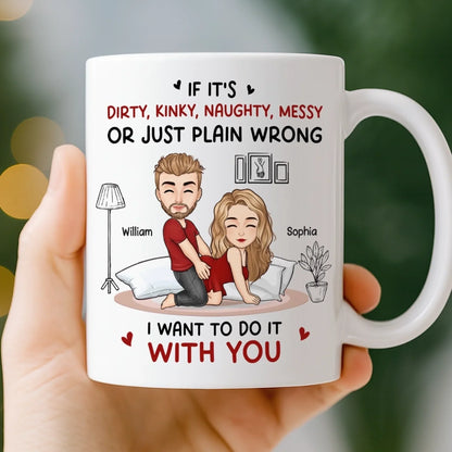 Custom Mug - Personalized Anniversary Wedding Gifts For Husband And Wife, Him And Her - Together Still Choosing You