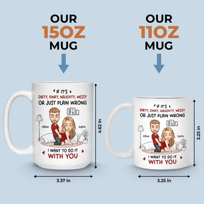 Custom Mug - Personalized Anniversary Wedding Gifts For Husband And Wife, Him And Her - Together Still Choosing You