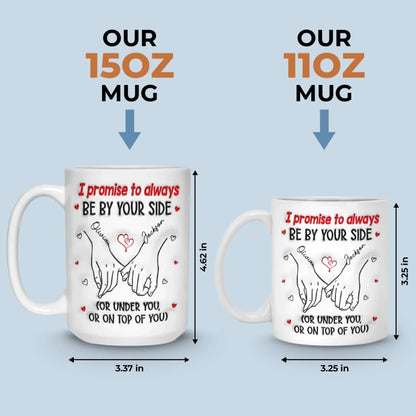 Custom Mug - Personalized Anniversary Wedding Gifts For Husband And Wife, Him And Her - Our Love Still Grows