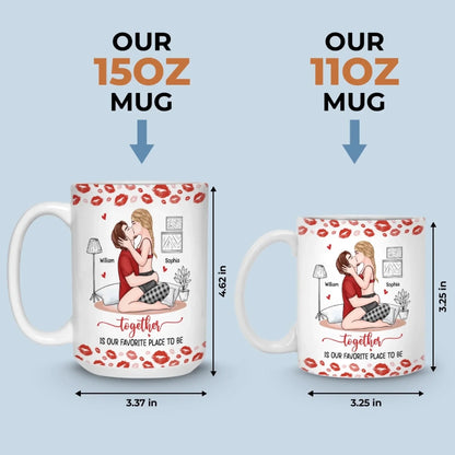 Custom Mug - Personalized Anniversary Wedding Gifts For Husband And Wife, Him And Her - Choosing You Every Day