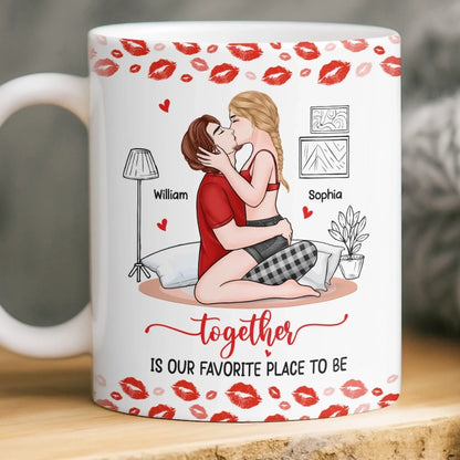 Custom Mug - Personalized Anniversary Wedding Gifts For Husband And Wife, Him And Her - Choosing You Every Day
