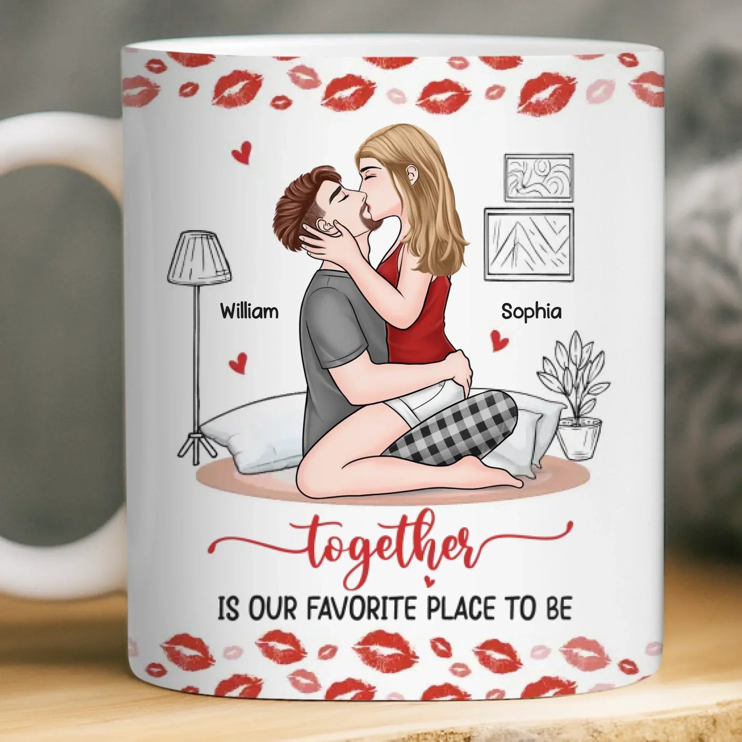 Custom Mug - Personalized Anniversary Wedding Gifts For Husband And Wife, Him And Her - Choosing You Every Day