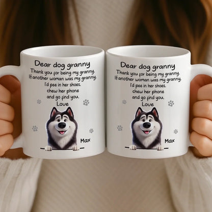 Custom Mug - Personalized Birthday Gifts For Dog Lovers, Dog Dad And Mom - Blessed With The Best Dog