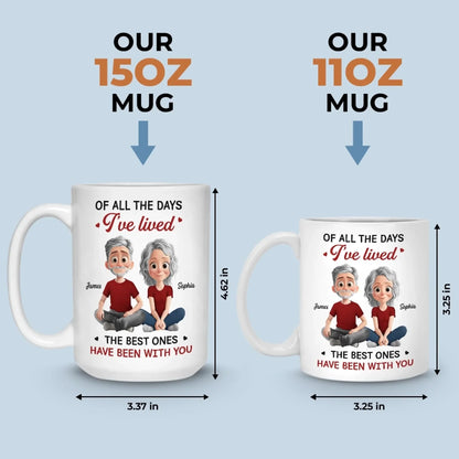 Custom Mug - Personalized Anniversary Wedding Gifts For Husband And Wife, Him And Her - You Me Always Better Together