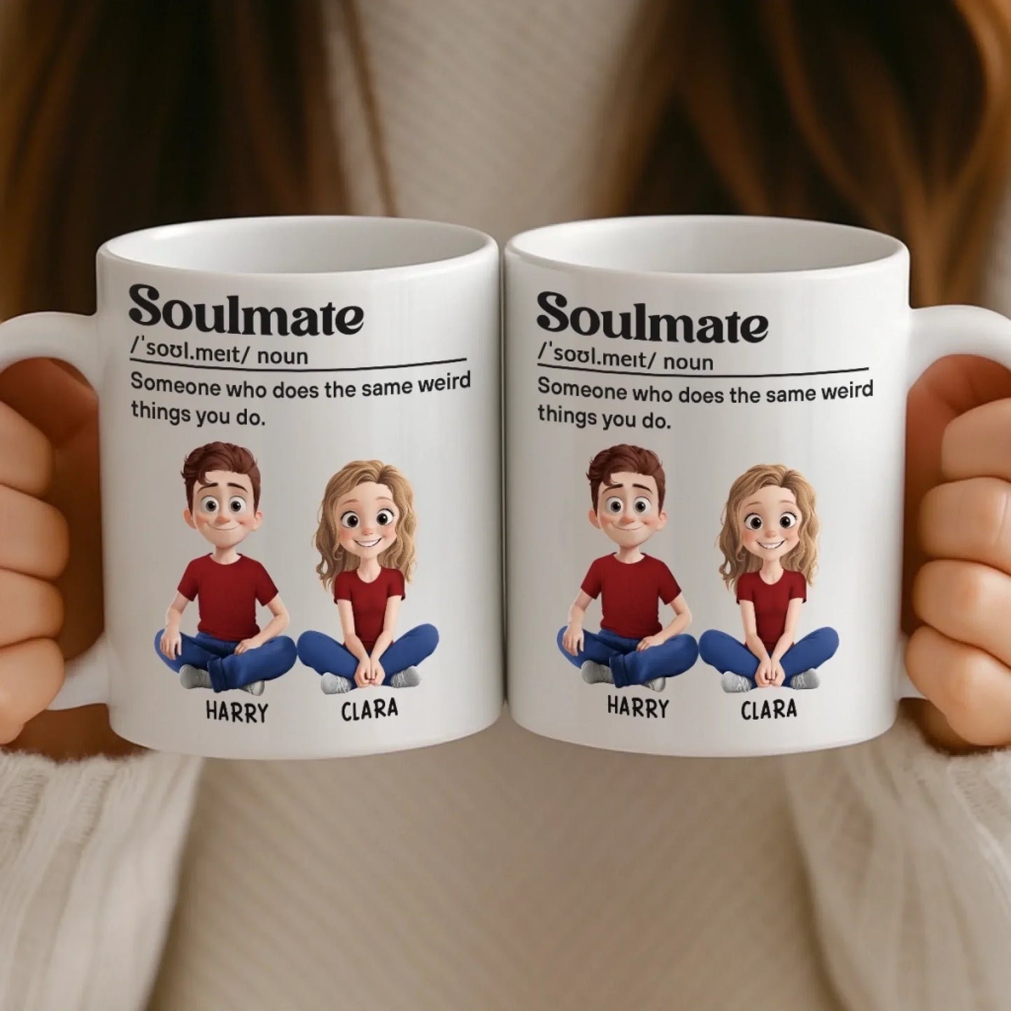 Custom Mug - Personalized Anniversary Wedding Gifts For Husband And Wife, Him And Her - You Make Life Extra Sweet