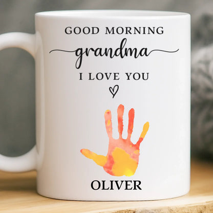 Custom Mug - Personalized Birthday Gifts For Mom, Grandma - Forever Grateful For You