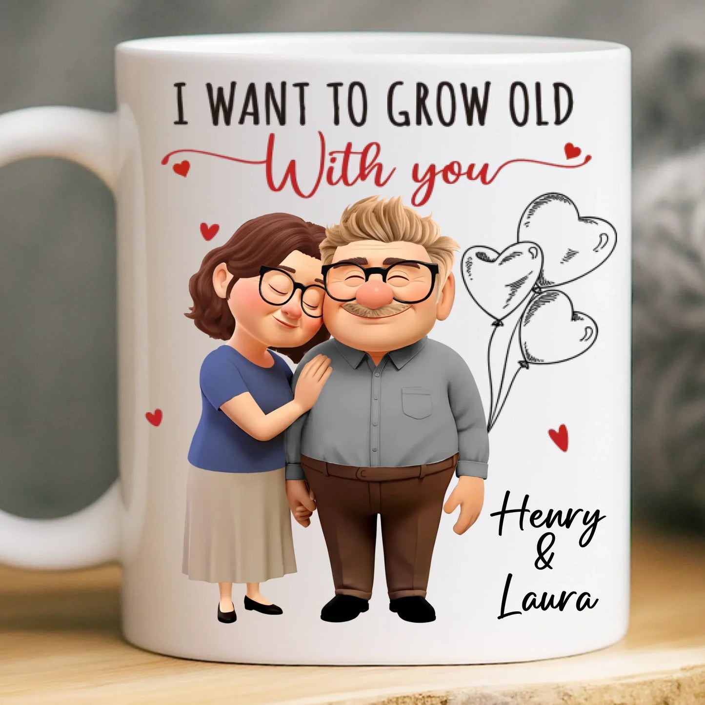 Custom Mug - Personalized Anniversary Wedding Gifts For Husband And Wife, Him And Her - Together We Make Sense