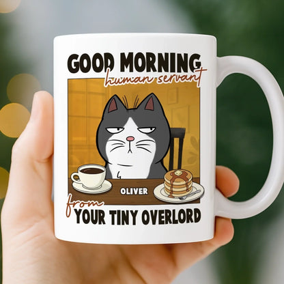 Custom Mug - Personalized Birthday Gifts For Cat Lovers, Cat Mom And Dad - I'm Watching You