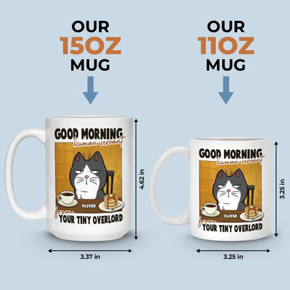 Custom Mug - Personalized Birthday Gifts For Cat Lovers, Cat Mom And Dad - I'm Watching You