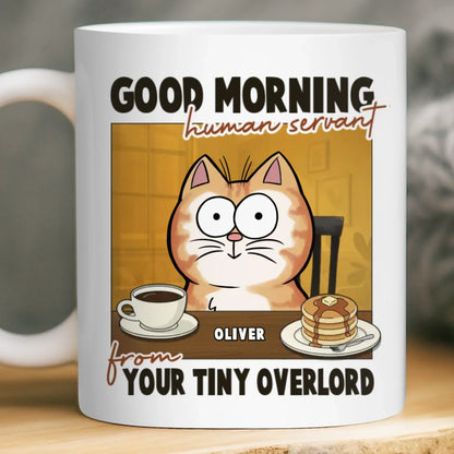 Custom Mug - Personalized Birthday Gifts For Cat Lovers, Cat Mom And Dad - I'm Watching You