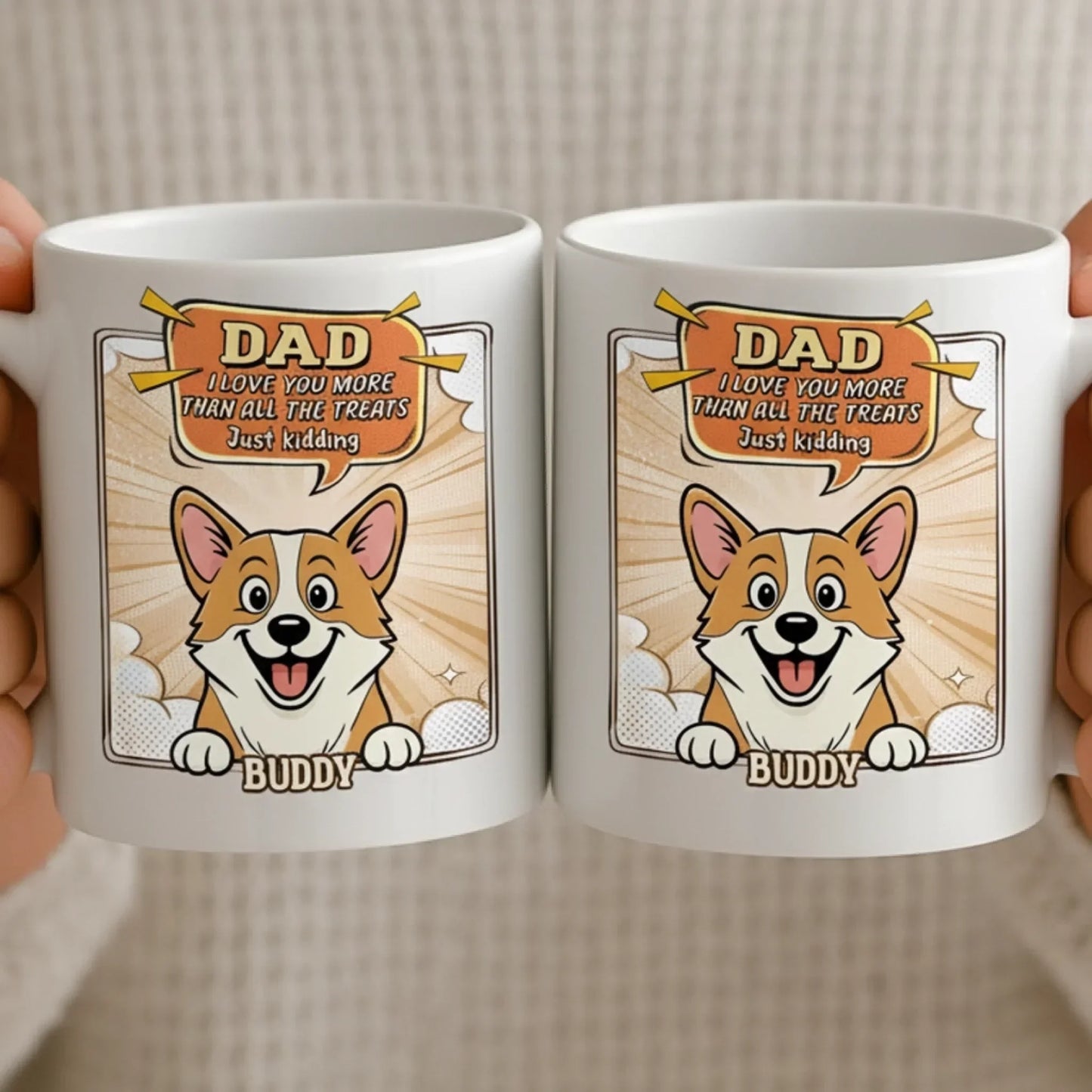 Custom Mug - Personalized Birthday Gifts For Dog Lovers, Dog Dad And Mom - Certified Joy Maker