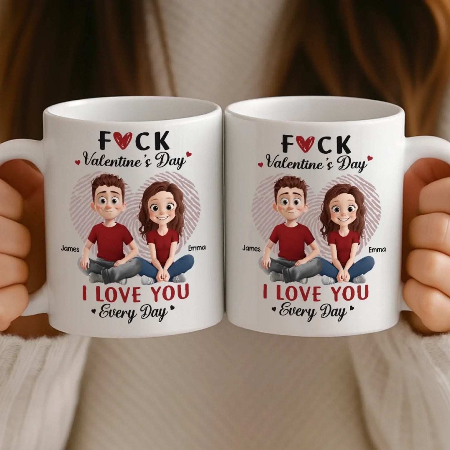 Custom Mug - Personalized Anniversary Wedding Gifts For Husband And Wife, Him And Her - A Love Like Ours