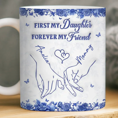 Custom 3D Inflated Effect Printed Mug - Personalized Birthday Gifts For Mom, Daughter - Grateful For You Always
