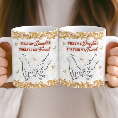 Custom 3D Inflated Effect Printed Mug - Personalized Birthday Gifts For Mom, Daughter - Simply The Best Mom