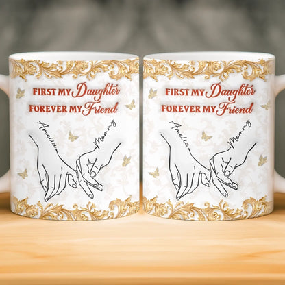 Custom 3D Inflated Effect Printed Mug - Personalized Birthday Gifts For Mom, Daughter - Simply The Best Mom