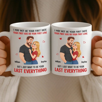 Custom Mug - Personalized Anniversary Wedding Gifts For Husband And Wife, Him And Her - Congrats, I'm The Prize