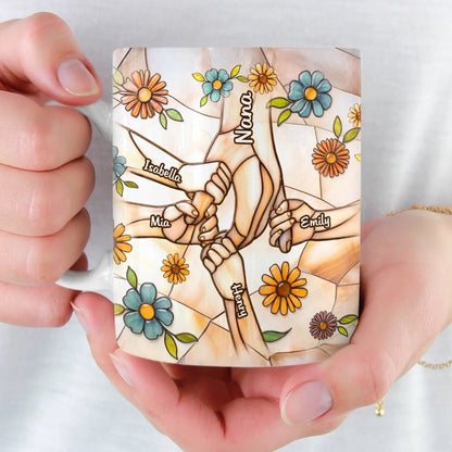 Custom 3D Inflated Effect Printed Mug - Personalized Mother's Day Gifts For Mom, Grandma - Sparkle Every Day