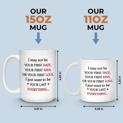 Custom Mug - Personalized Anniversary Wedding Gifts For Husband And Wife, Him And Her - Sip Love Repeat