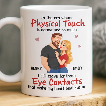 Custom Mug - Personalized Anniversary Wedding Gifts For Husband And Wife, Him And Her - We Belong In This Moment