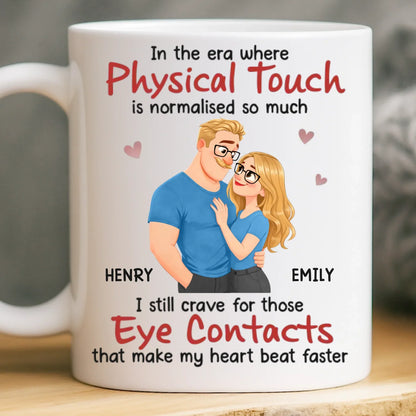 Custom Mug - Personalized Anniversary Wedding Gifts For Husband And Wife, Him And Her - We Belong In This Moment
