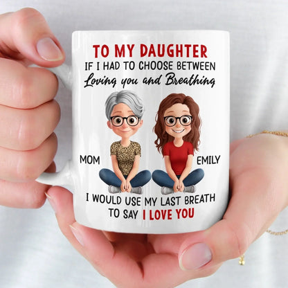 Custom Mug - Personalized Birthday Gifts For Mom, Dad, Daughter, Son - Family Makes Everything Better