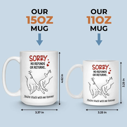 Custom 3D Inflated Effect Printed Mug - Personalized Anniversary Wedding Gifts For Husband And Wife, Him And Her - Still In Love