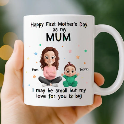Custom Mug - Personalized Baby Shower, Gender Reveal Gifts For New Moms, New Dads, New Parents - Tiny Life Endless Love