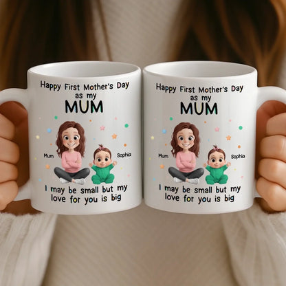 Custom Mug - Personalized Baby Shower, Gender Reveal Gifts For New Moms, New Dads, New Parents - Tiny Life Endless Love