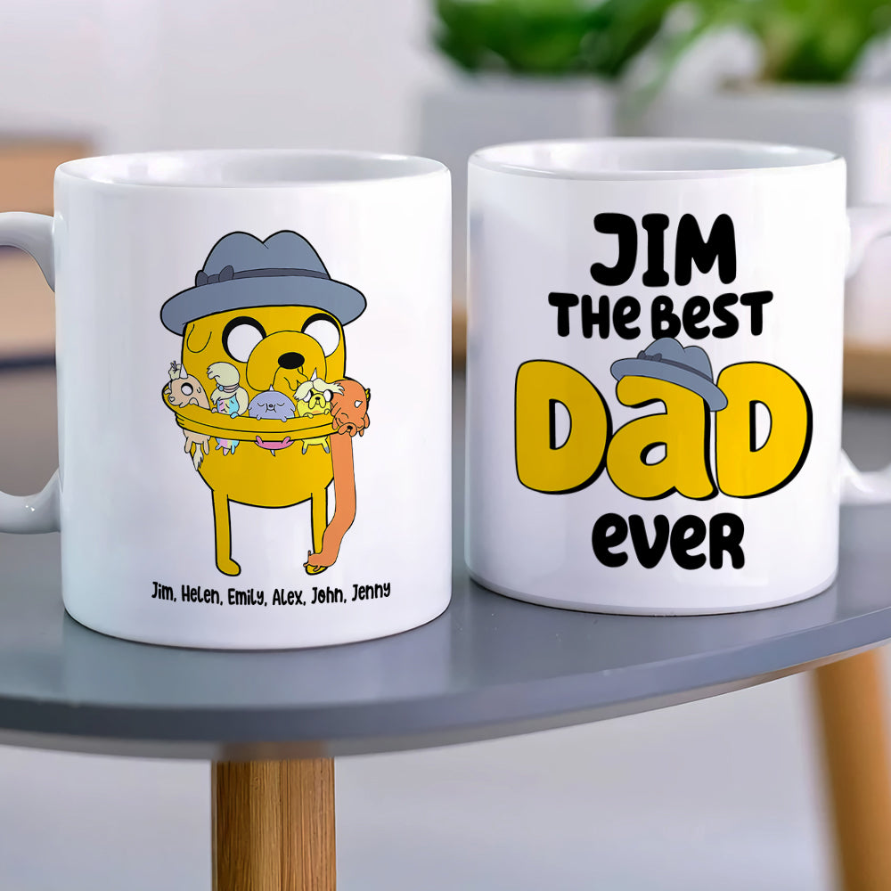 The Best Dad Ever 04DNHN280423 Gift For Father's Day White Mug