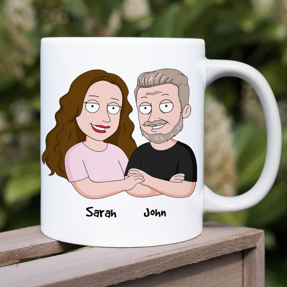 Like Father Like Daughter, Oh Crap, Gift For Dad, Personalized Mug, Funny Dad And Kid Mug, Father's Day Gift 06QHHN020523HH