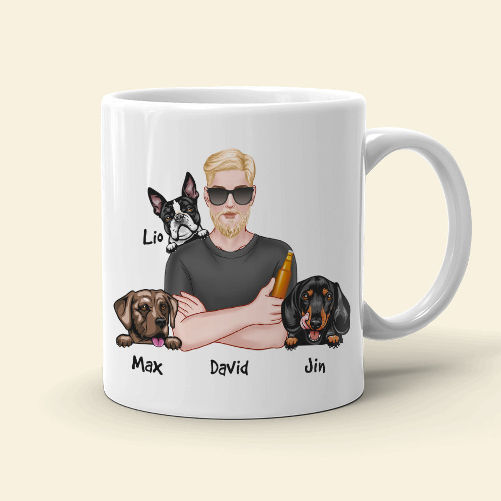I Just Want 2 Dogs...Don't Judge Me Personalized Mug, Gift For Dog Lover