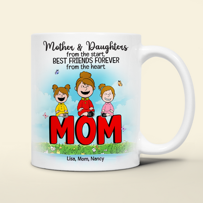 Personalized Gifts For Mom Coffee Mug 03topu040225 Best Friends Forever