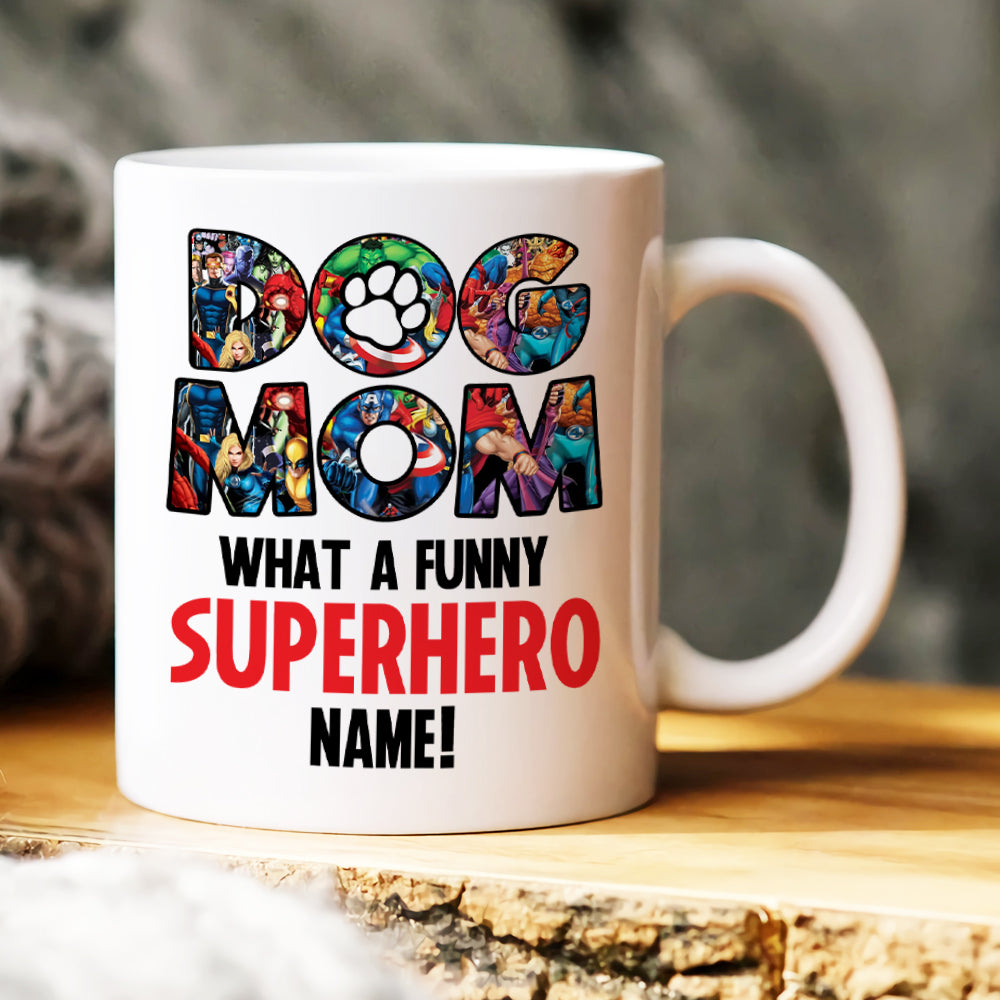 Dog Mom Personalized Coffee Mug 06DNHN240423TM