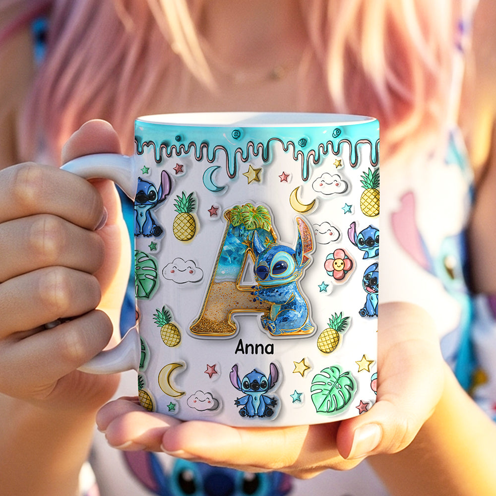 Custom Alphabet Letter Coffee Mug - Personalized Gifts for Cute Monsters 01tgqn110625