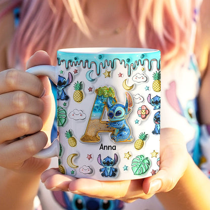 Custom Alphabet Letter Coffee Mug - Personalized Gifts for Cute Monsters 01tgqn110625