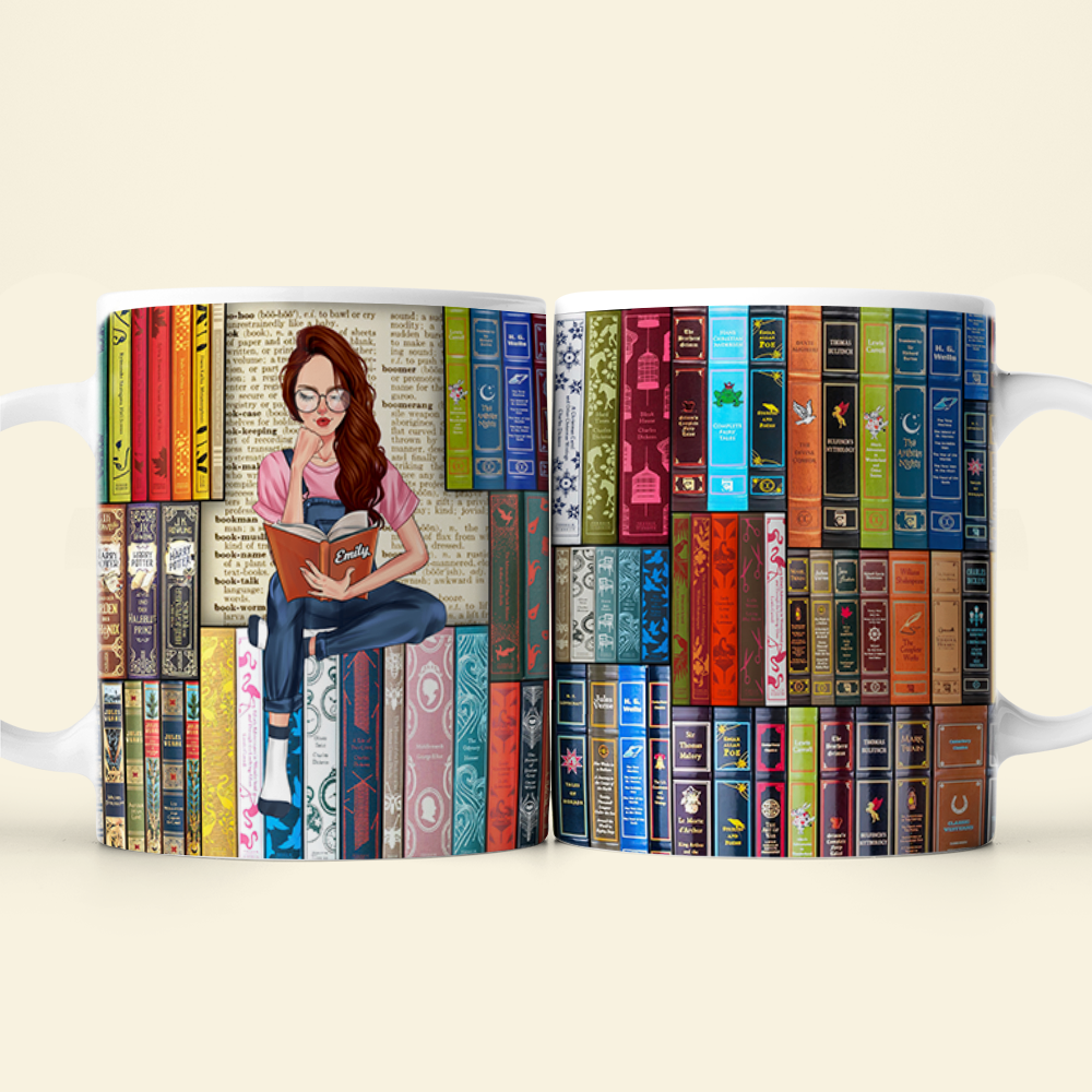 Personalized Gifts For Book Lover Coffee Mug 07hupu240125