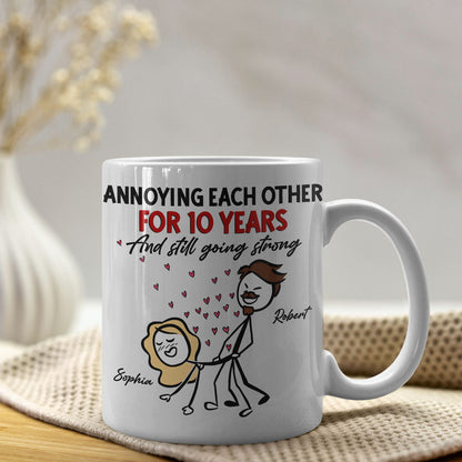 Romantic Couple, Forever In Love, Personalized Coffee Mug, A Timeless Gift For Couples,