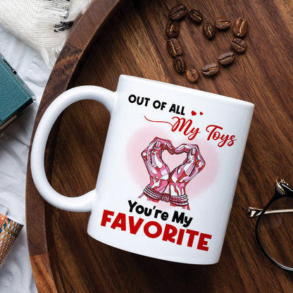 You're My Favorite, Personalized Naughty Couple Mug