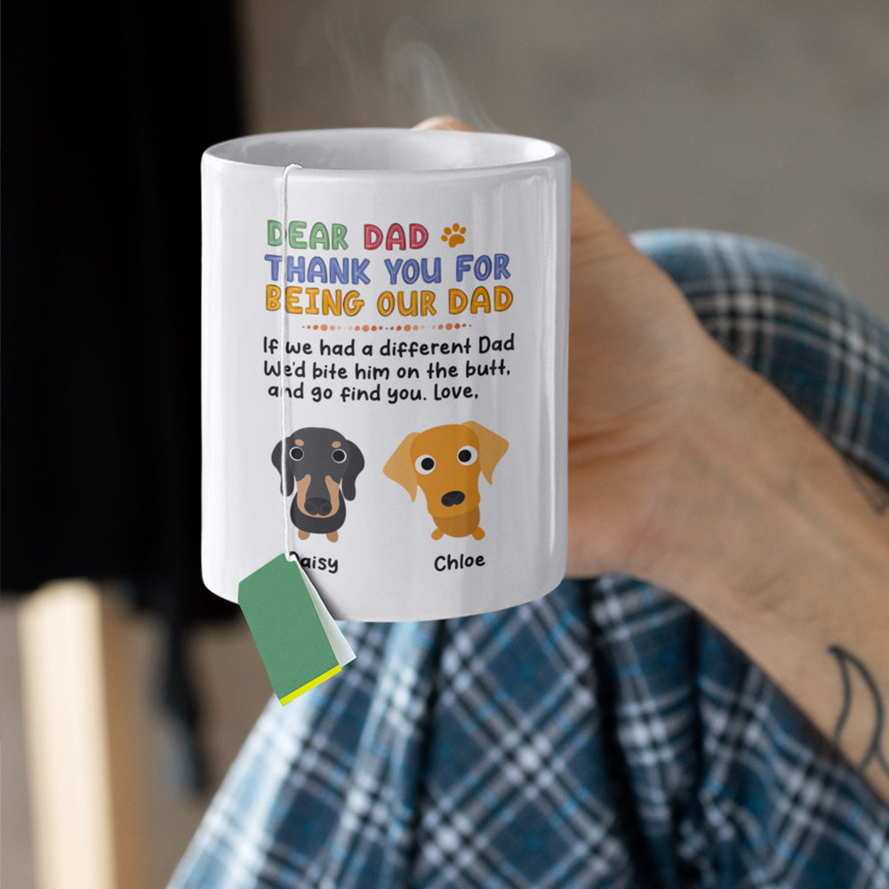 Personalized Gifts For Dog Mom Coffee Mug 05HUPU260124 Mother's Day