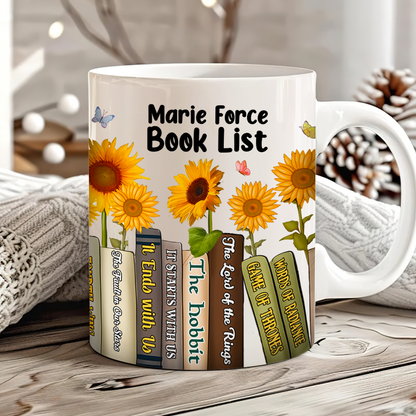 Personalized Gifts For Book Lover Coffee Mug 01hupu211124