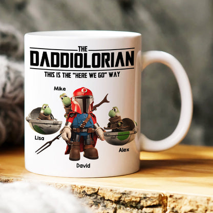 The Best Dad "Here We Go" Father's Day 03hthn260523 Personalized Mug